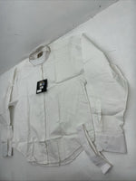 New Women’s White Riders Mark Long Sleeve English Riding Shirt. 40 23-2900 G-53