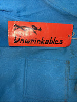 New Vintage Tem Tex Blue Polyester Pants #5450087 NN-149