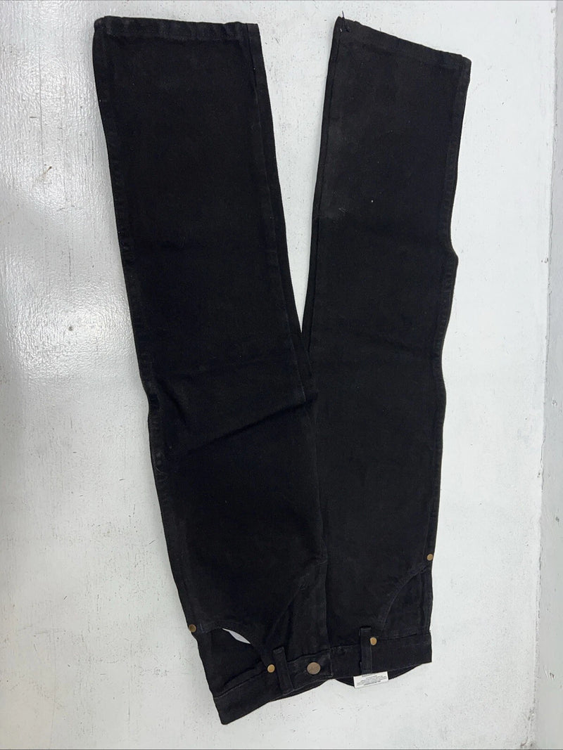 New Boys Black Wrangler Pro Rodeo Cowboy Cut Denim Jeans. 9 Regular C-14