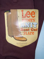 New Vintage Red Lee Polyester Pants #2004061 ZZ-11