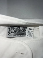 New Women’s White Sleeveless Townana Country English Shirt. 38 G-45