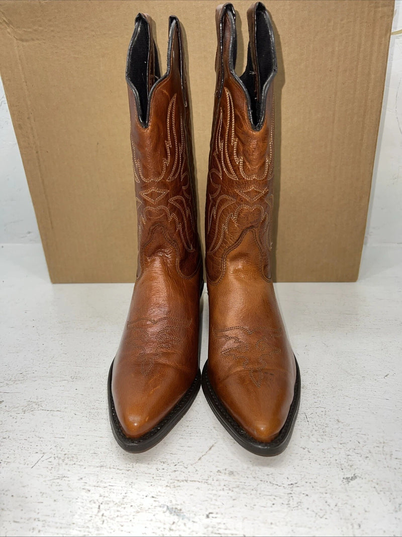 New Women’s Brown Capezio Cowboy Boots. L 334 6.5 6 1/2 Mx 19-133
