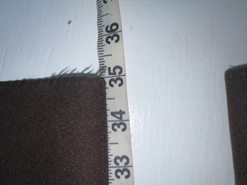 New Vintage Brown H Bar C Polyester Pants #MR477 SS-42