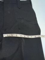 New Vintage Black Circle S Polyester Pants #CP4793 OO-100