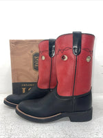 New Youth Red Dan Post Cowboy Boots. C 3126 5. 2-120