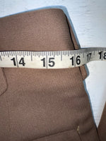 New Vintage Brown Dickson Jenkins Polyester Pants #2442 SS-36