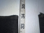 New Vintage Black Polyester Pants OO-36