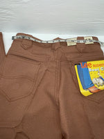 New Vintage Orange Lee Polyester Pants #2032628 SS-40