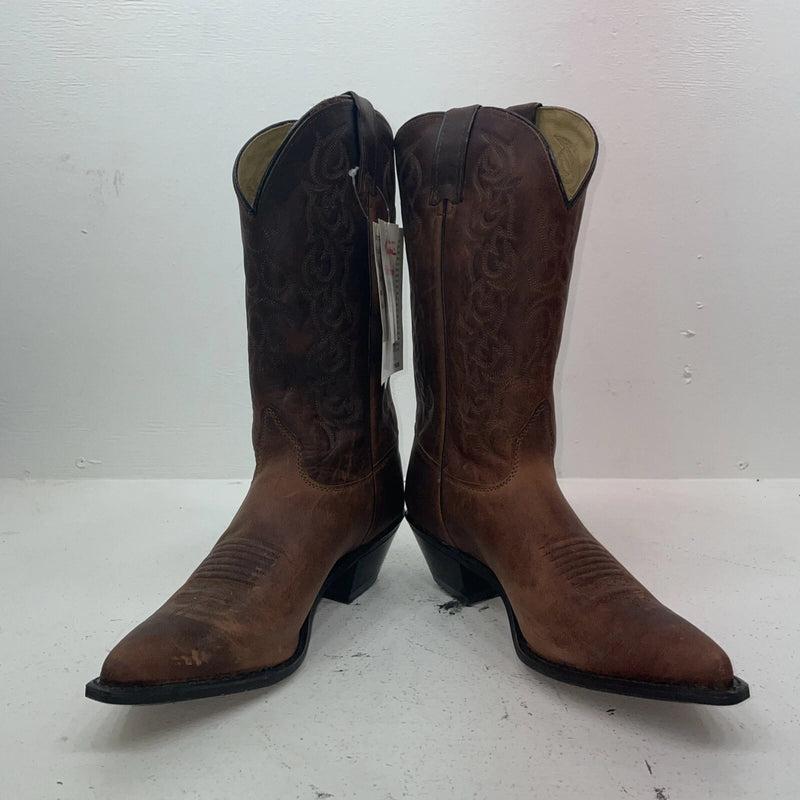 New Women’s Brown Texas Brand Cowboy Boots. 4909 9.5 9 1/2 M. 15-160