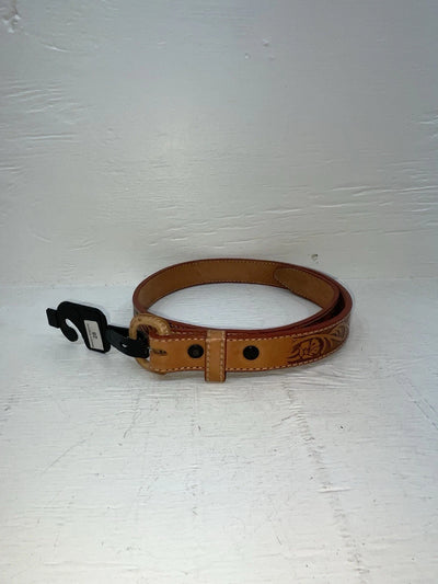 New Brown Genuine Leather Western Express Tooled 28” Belt NN-1