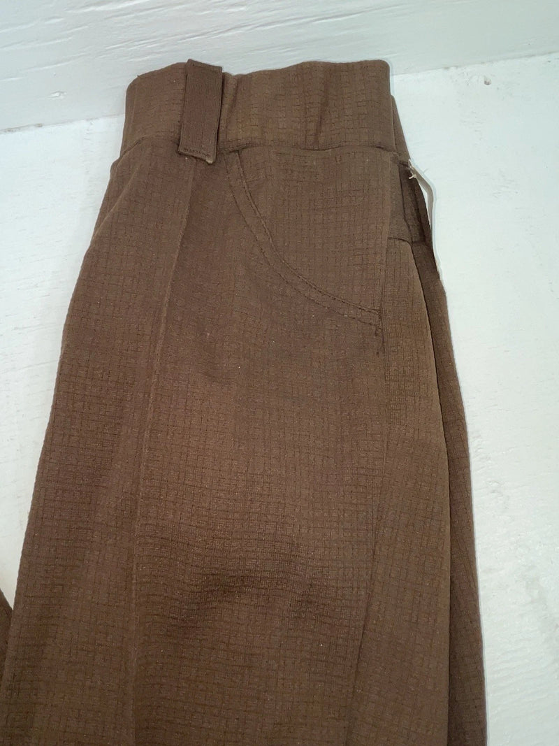 New Vintage Brown Panhandle Slim Polyester Pants #8122 SS-99