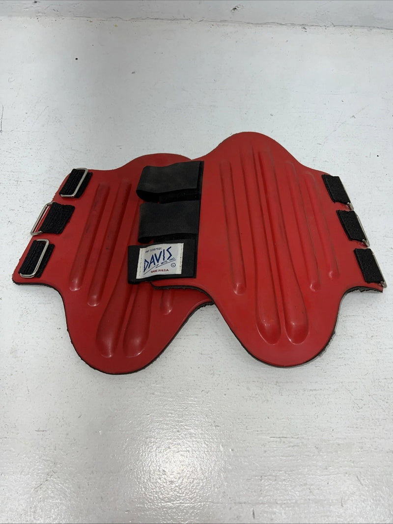 New Red Davis Rubber Splint Boots HH-14