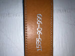 New Green Genuine Leather Nocona Stitched 40” Belt #1555/90/999 JJ-64