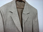 New Men’s Pioneer Wear Tan Suit Jacket 48L #12016 X-609