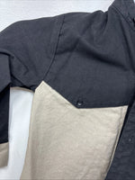 New Kids Cowboy Threads Black Tan Long Sleeve Button Up Size 5 TT-24