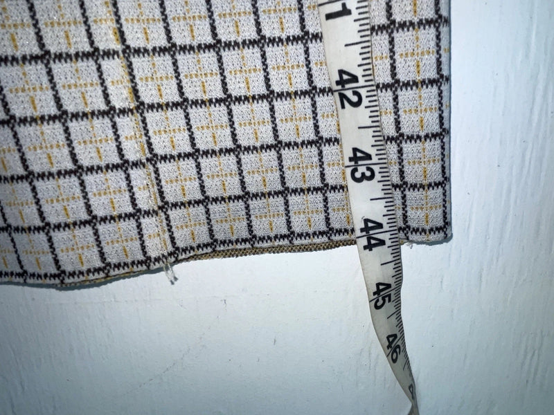 New Vintage Yellow And Black Striped Dickson Jenkins Polyester Pants #724 VV-69