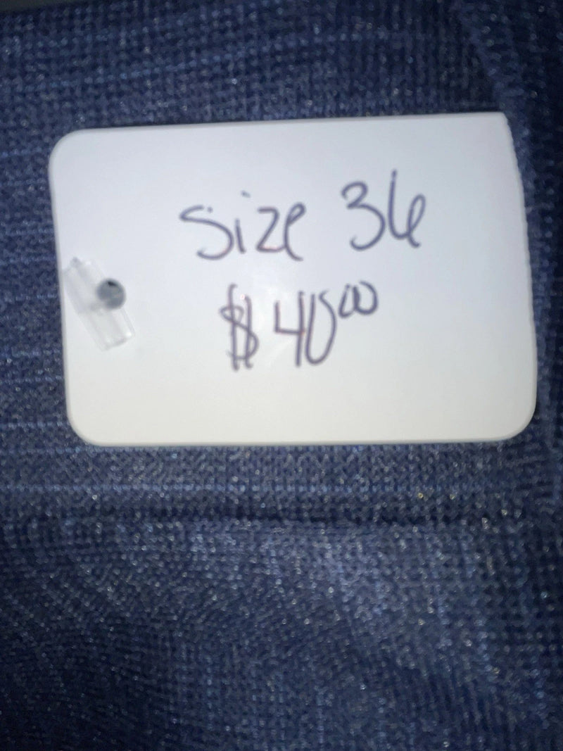 New Vintage Blue Circle S Polyester Pants OO-104