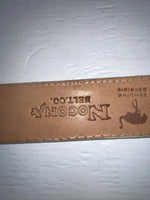 New Tan Genuine Leather Nocona Stitched 42” Belt #16108130 JJ-92