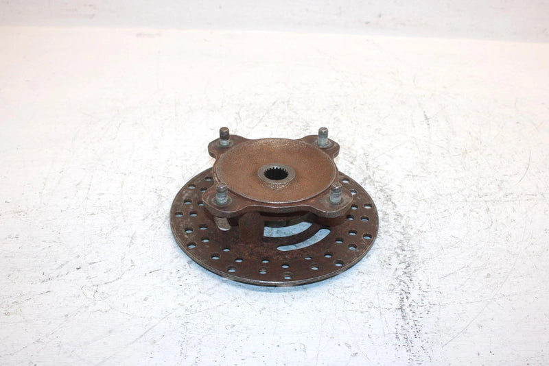 1998 Kawasaki Bayou 300 Oem Front Wheel Hub And Rotor 49030-1116 AK17