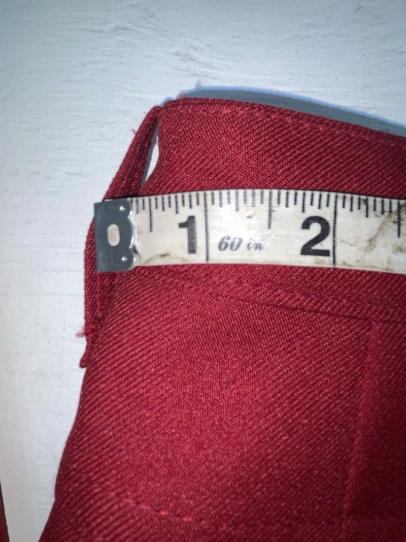 New Vintage Red Dickson Jenkins Polyester Pants VV-28
