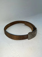 New Brown Genuine Leather Chambers Tooled 24” Belt #WY402 NN-10
