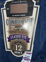 New Mens Cowboy Cut Classic Fit Wrangler Denim Jeans. 15/16x34 G-11