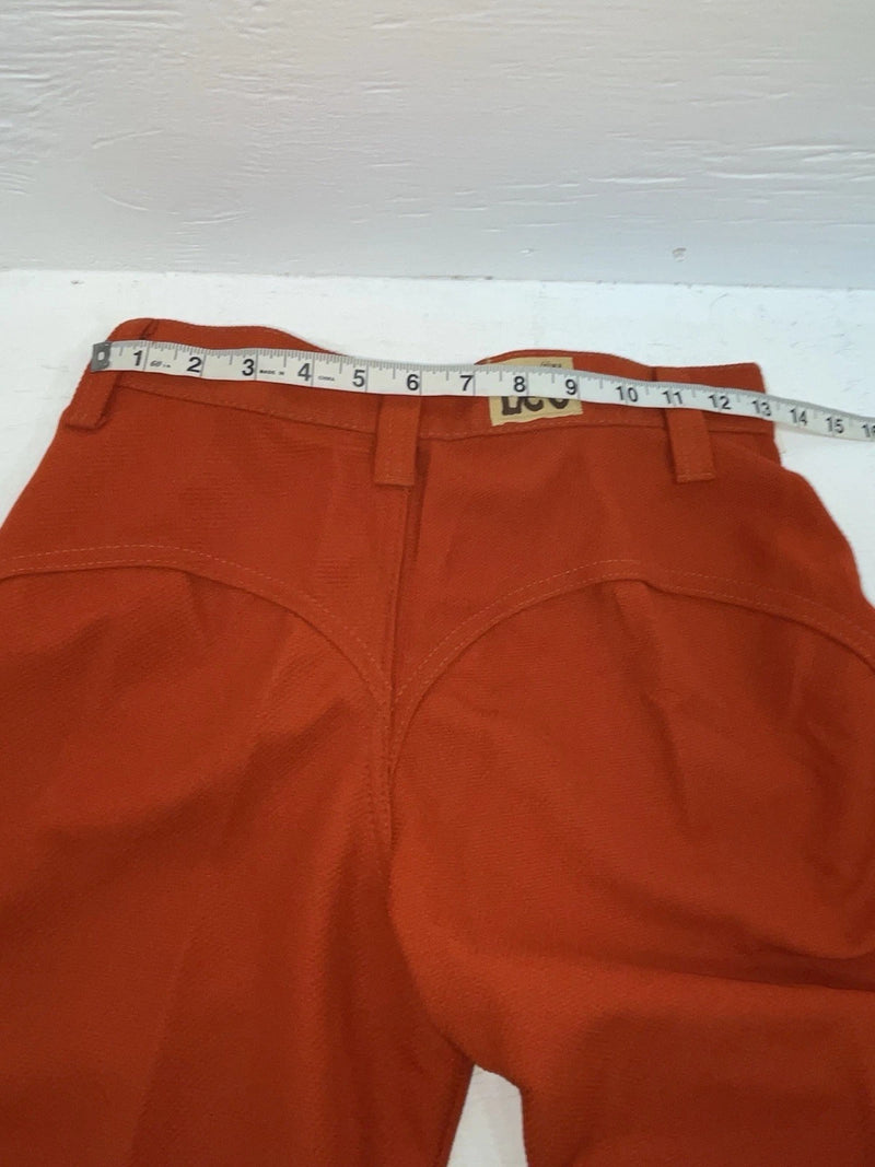 New Vintage Orange Lee Polyester Pants #2621128 VV-101￼