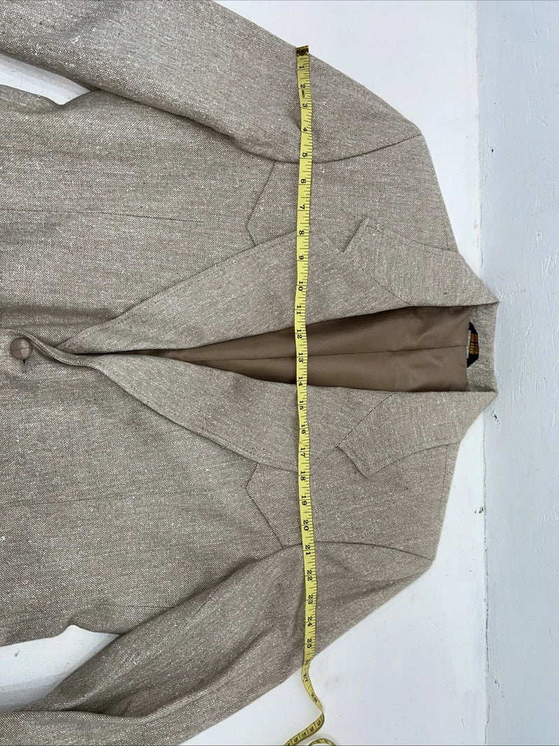 New Men’s Pioneer Wear Tan Suit Jacket 42 #12015 Y-600
