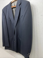 New Men’s Circle S Blue Suit Jacket 40R #25832 V-601