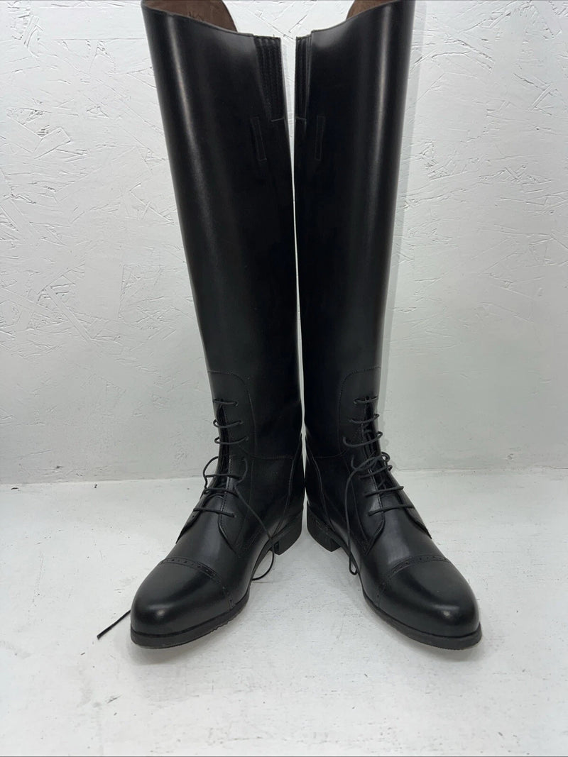 New Women’s Black Ovation English Riding Boots. 4558 7 W. 12-58