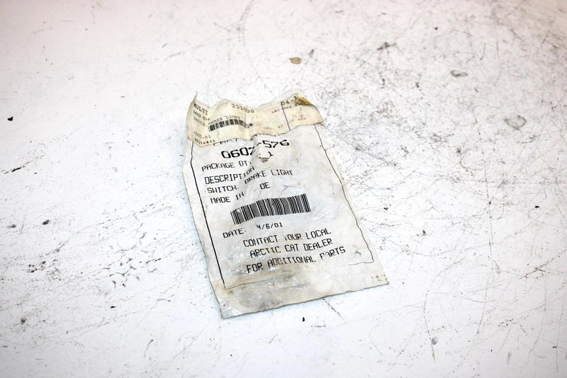 93 Arctic Cat Thundercat Oem NOS Brake Light Switch 0602-576 SAS7