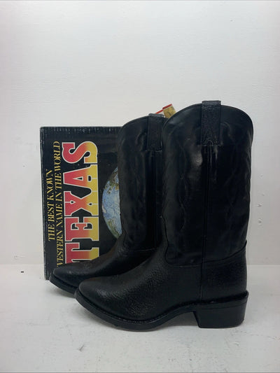 Be Women Black Texas Brand Cowboy Boots. 8040 10 E E. 6-62