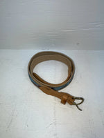 New Blue Genuine Leather Fox And French Horn 32” Belt #1120 JJ-47