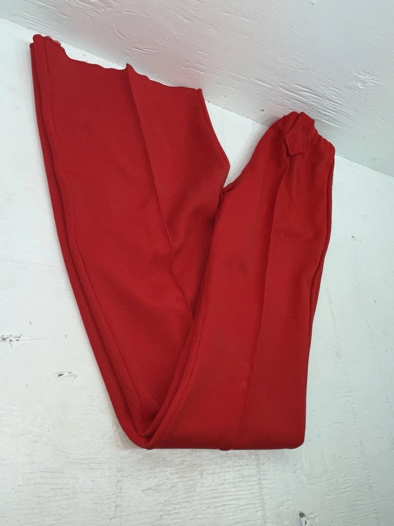 New Vintage Red Panhandle Slim Polyester Pants #1144 VV-77