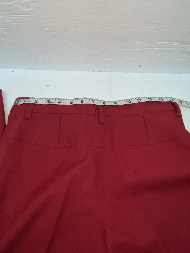 New Vintage Red Dickson Jenkins Polyester Pants 3A-13