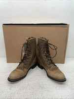 New Women’s Brown Lace Up Texas Brand Cowboy Boots. 4474 5 M. 2-167