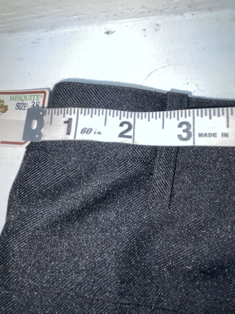 New Vintage Black Mesquite Polyester Pants #5506 3A-31