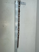 New Brown Genuine Leather Nocona Silver Pendent 26” Belt #3016602 NN-84