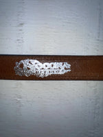 New Brown Genuine Leather Nocona 30” Belt #993015021 NN-67
