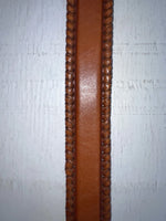 New Orange Genuine Leather Nocona Weaved 26” Belt #A436 NN-78