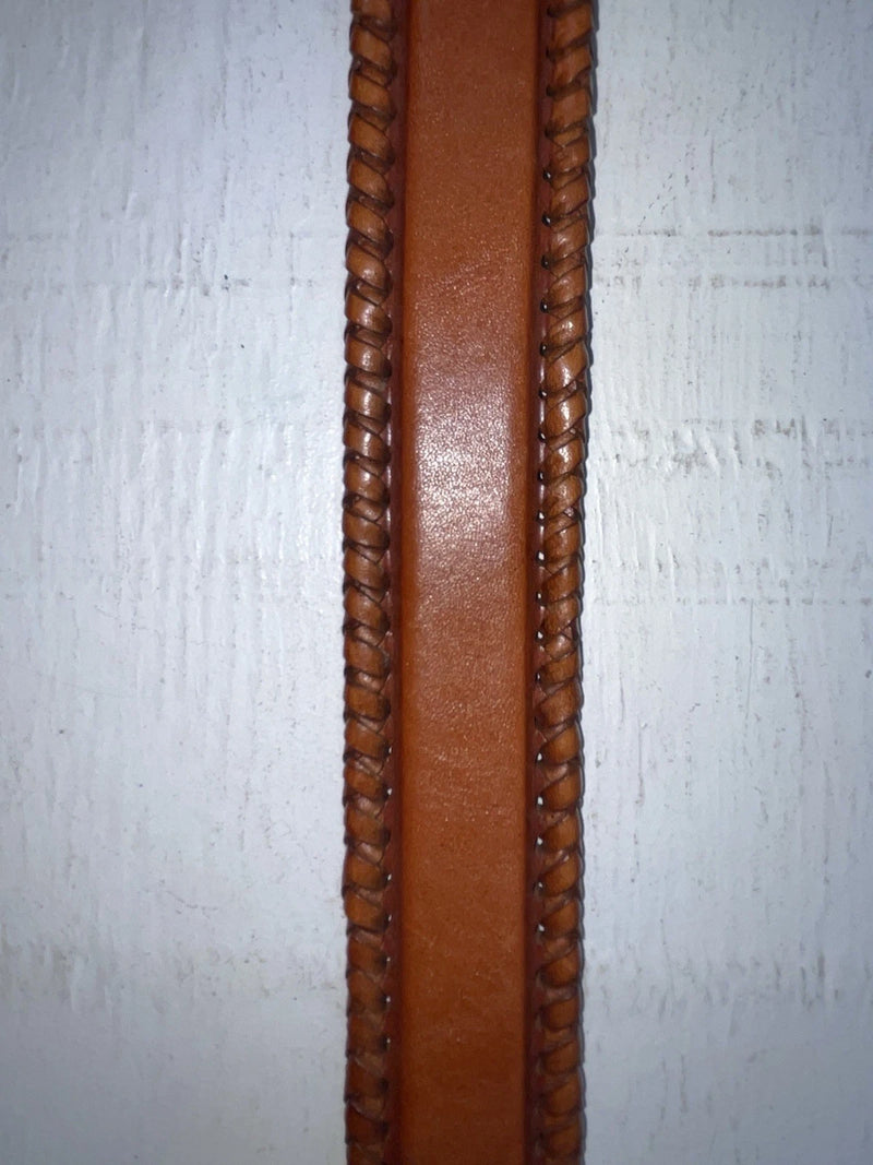 New Orange Genuine Leather Nocona Weaved 26” Belt #A436 NN-78