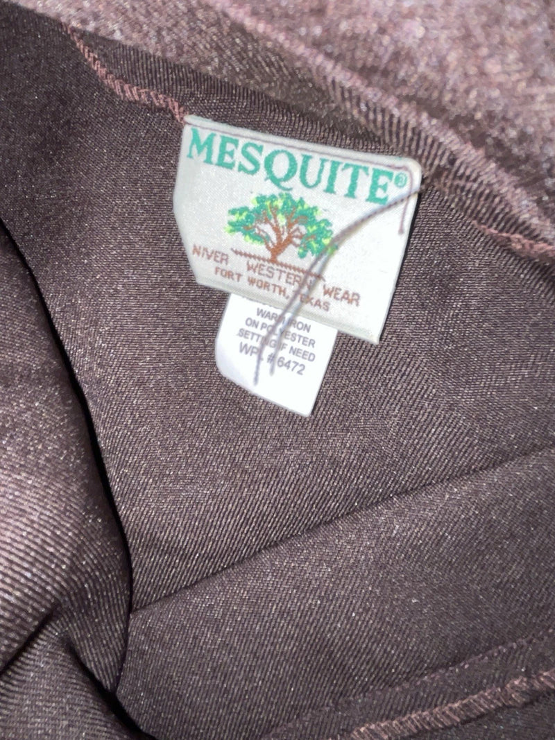 New Vintage Brown Mesquite Polyester Pants #5506 3A-105