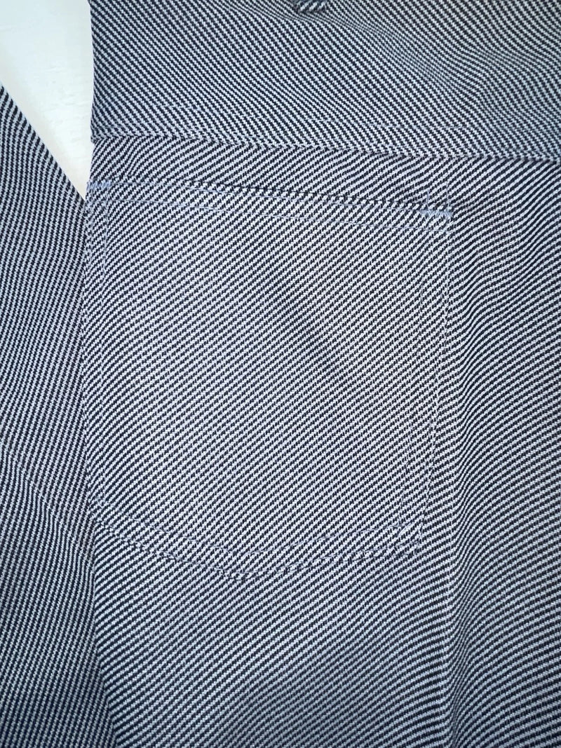 New Vintage Gray Speckled Miller Polyester Pants #2624 OO-73