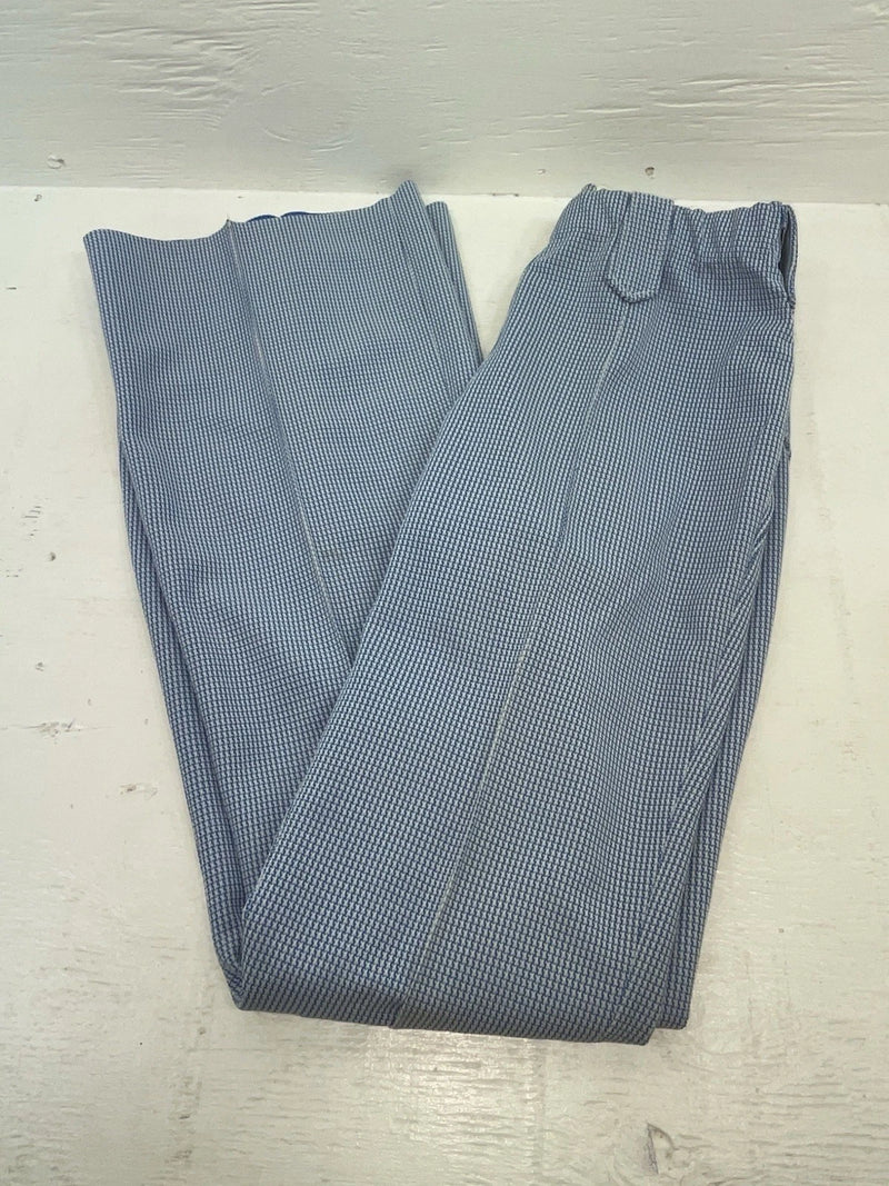 New Vintage Blue Checkered Dickson Jenkins Polyester Pants #536 ZZ-41
