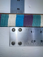 New Brown Genuine Leather Textan Colored Stripes 34” Belt #028856 Z-148