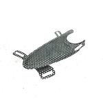 2002 Bombardier Quest 500 OEM Front Left Grille 705000368 AB14