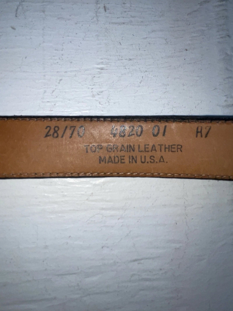 New Black Genuine Leather Wrangler 28” Belt #4820 JJ-129