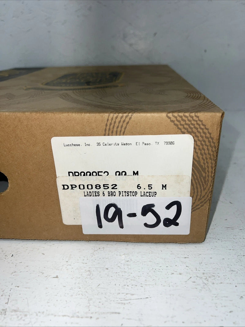 New Women’s Brown Lace Up Dan Post Cowboy Boots. 6.5 6 1/2 M. 19-52