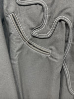 New Men’s Panhandle Slim Black Western Long Sleeve Pearl Snap Large 16.5 AA-4