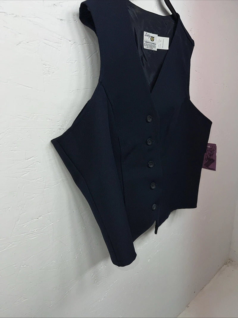 New Men’s Navy Dickson Jenkins Suit Vest 40 #7050 WW-66